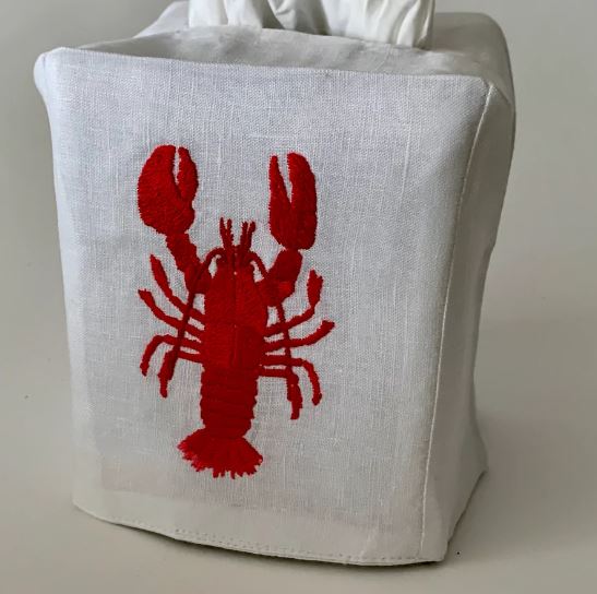 Lobster Tissue Box Cover