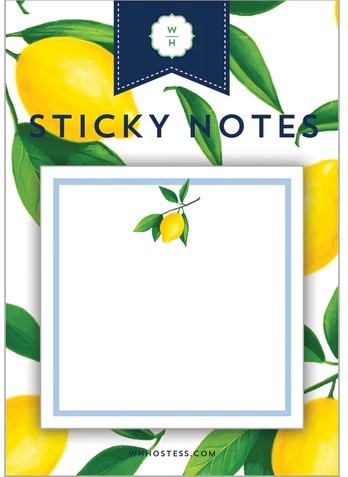 Lemon Single Sticky Note