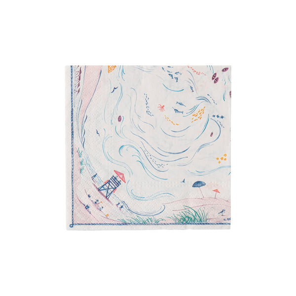 Country Estate Paper Napkins Set/20 - Seaside