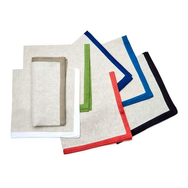 CABANA FLAX LINEN NAPKIN DEBORHA RHODES