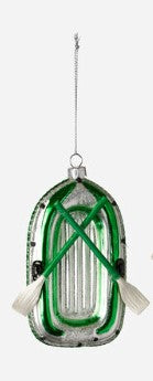 Glass Raft Ornament