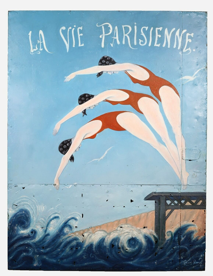 "La Vie Parisienne" Painting