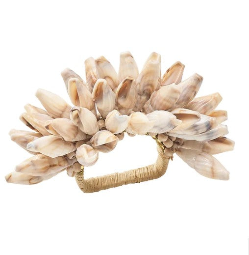 Shell Fringe Napkin Ring