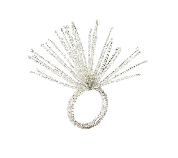 Spider Bead Burst Napkin Ring