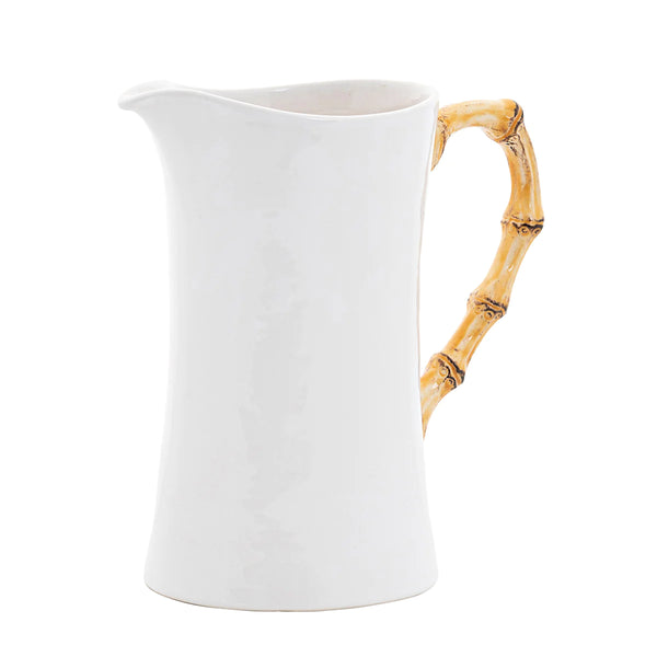 Bamboo Ceramic Large Pitcher