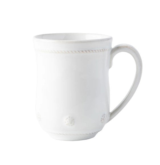 Berry & Thread Flared Mug - Whitewash