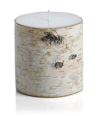 Birchwood Pillar Candle