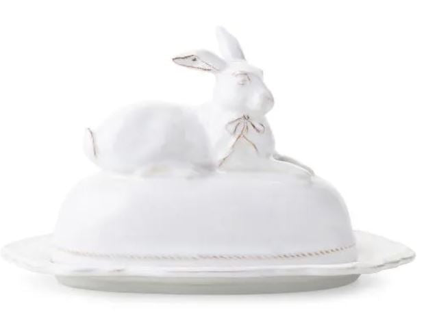 Clever Creatures Bunny Butter Dish