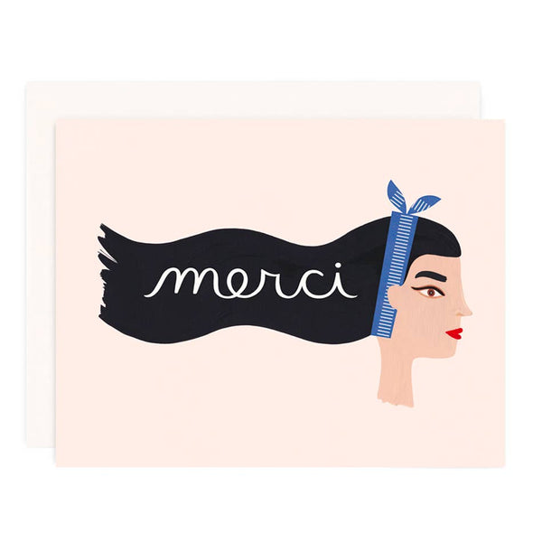 Merci Greeting Card