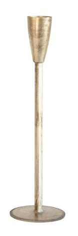 Antique silver pillar Candle Holder