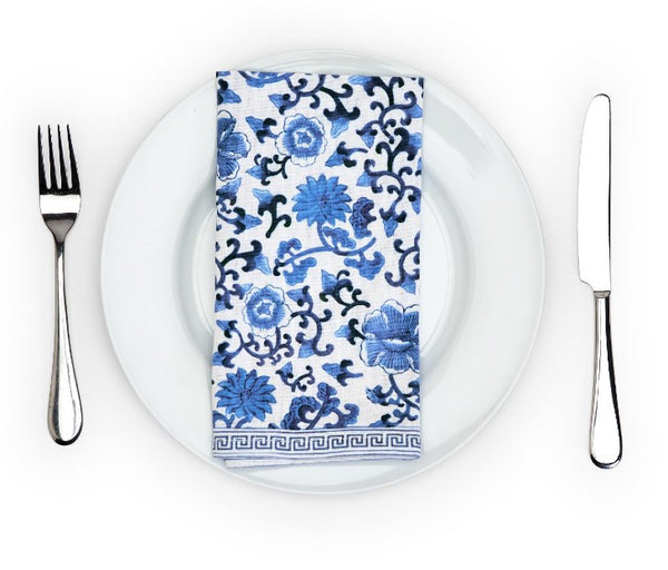 Chinoiserie Napkins (Set of 4)