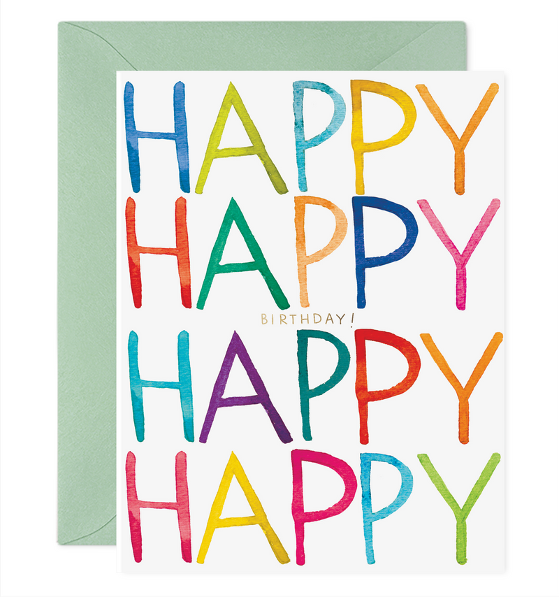 Really Happy Birthday Card