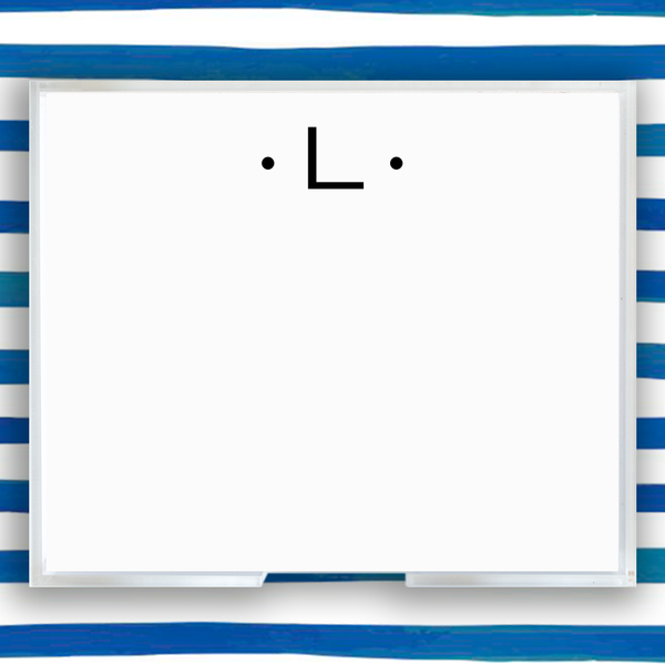 Initial Notepad - Large Initial L