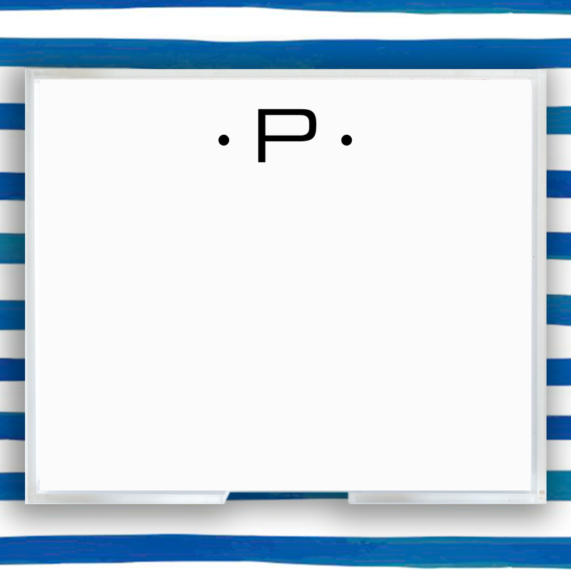 Initial Notepad - Large Initial P