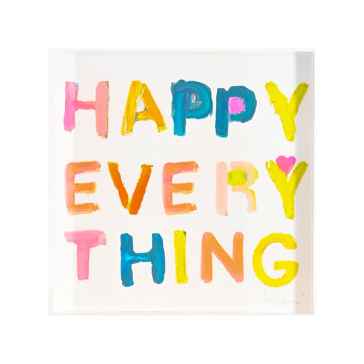"Happy Everything (Block of Love) by Kerri Rosenthal"