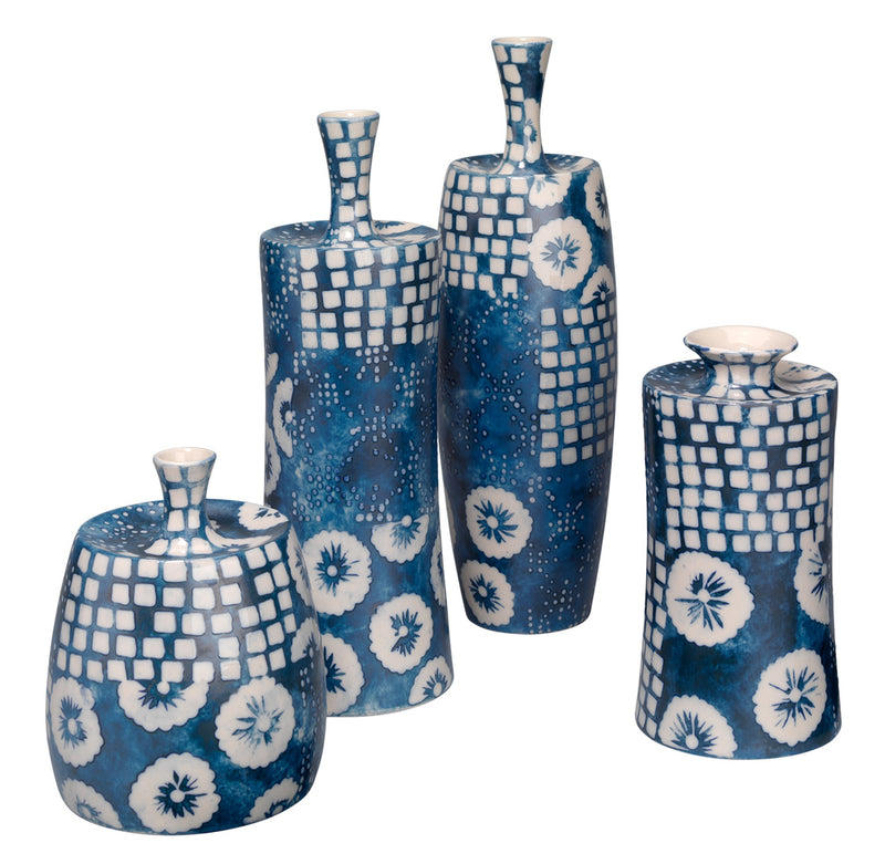 Block Print Vases