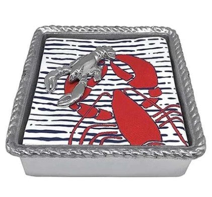 Lobster Rope Napkin Box
