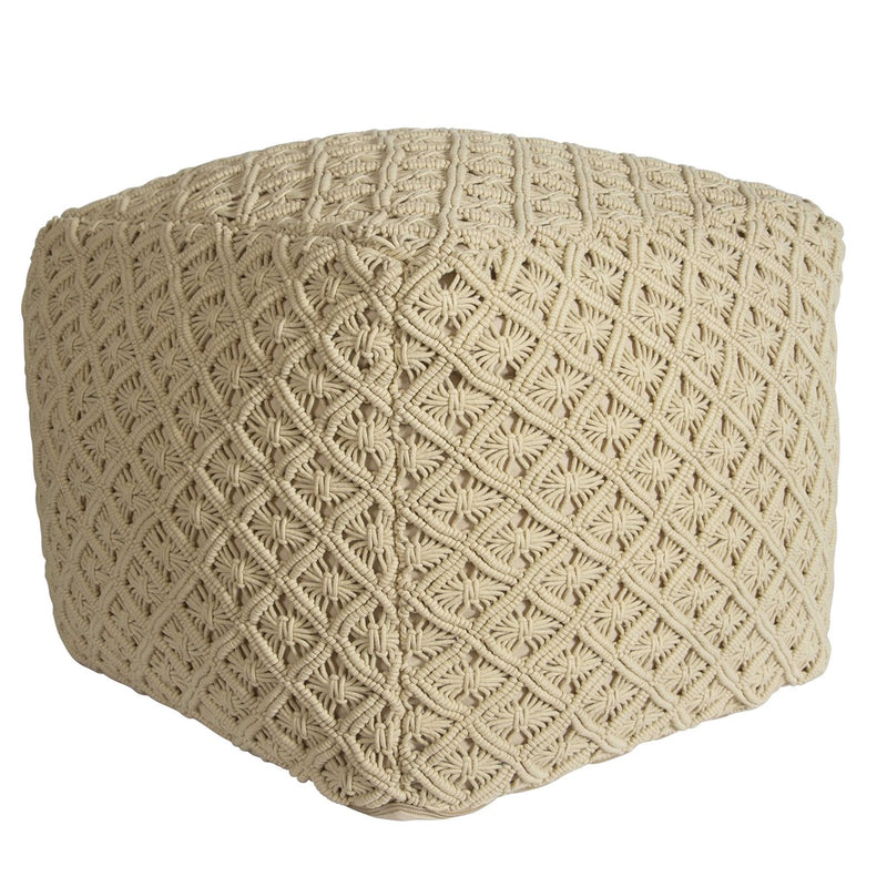 KNOTTED POUF