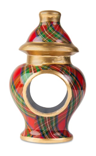 Royal Tartan Ginger Jar Napkin Ring