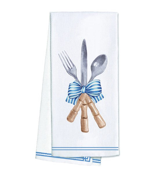 Silverware Bundle Cotton Tea Towel