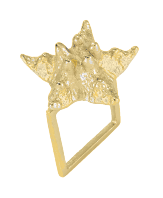 Starfish Metal Napkin Ring