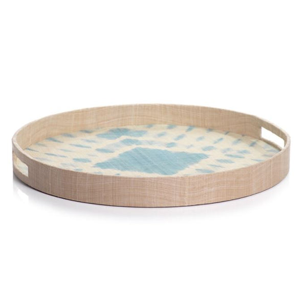 Agrari Tie Dye Abaca Silk Tray