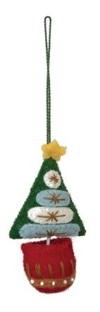 Assorted Felted Wool Ornament